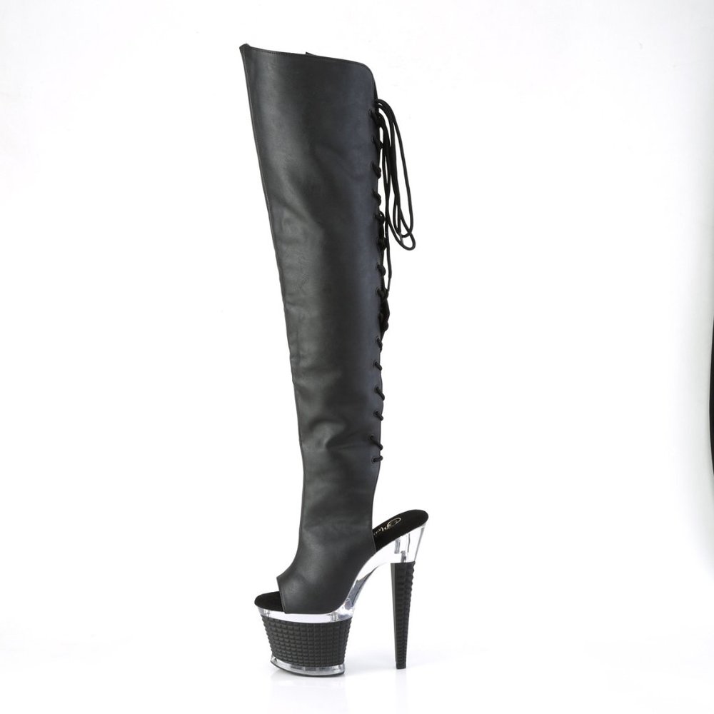 Pleaser Spectator-3019 Thigh High Boots BPU - Picture 4 of 4